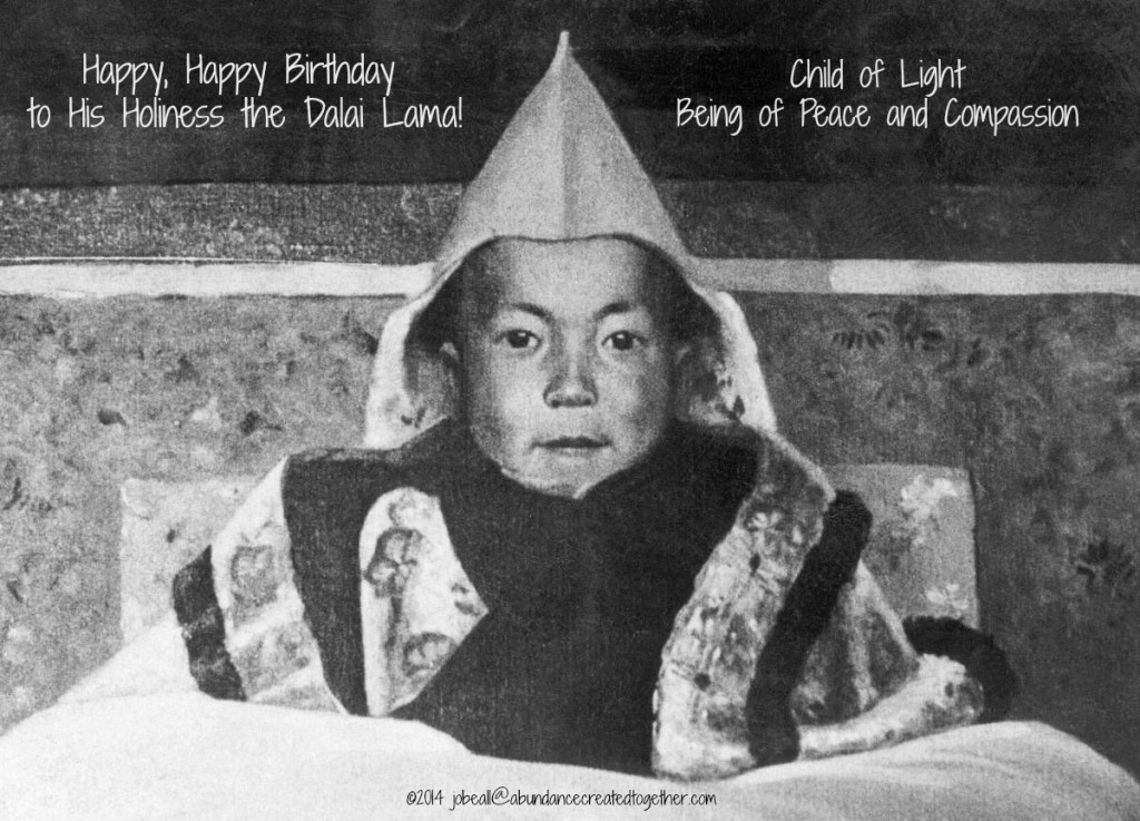 Named Dalai Lama Birthday