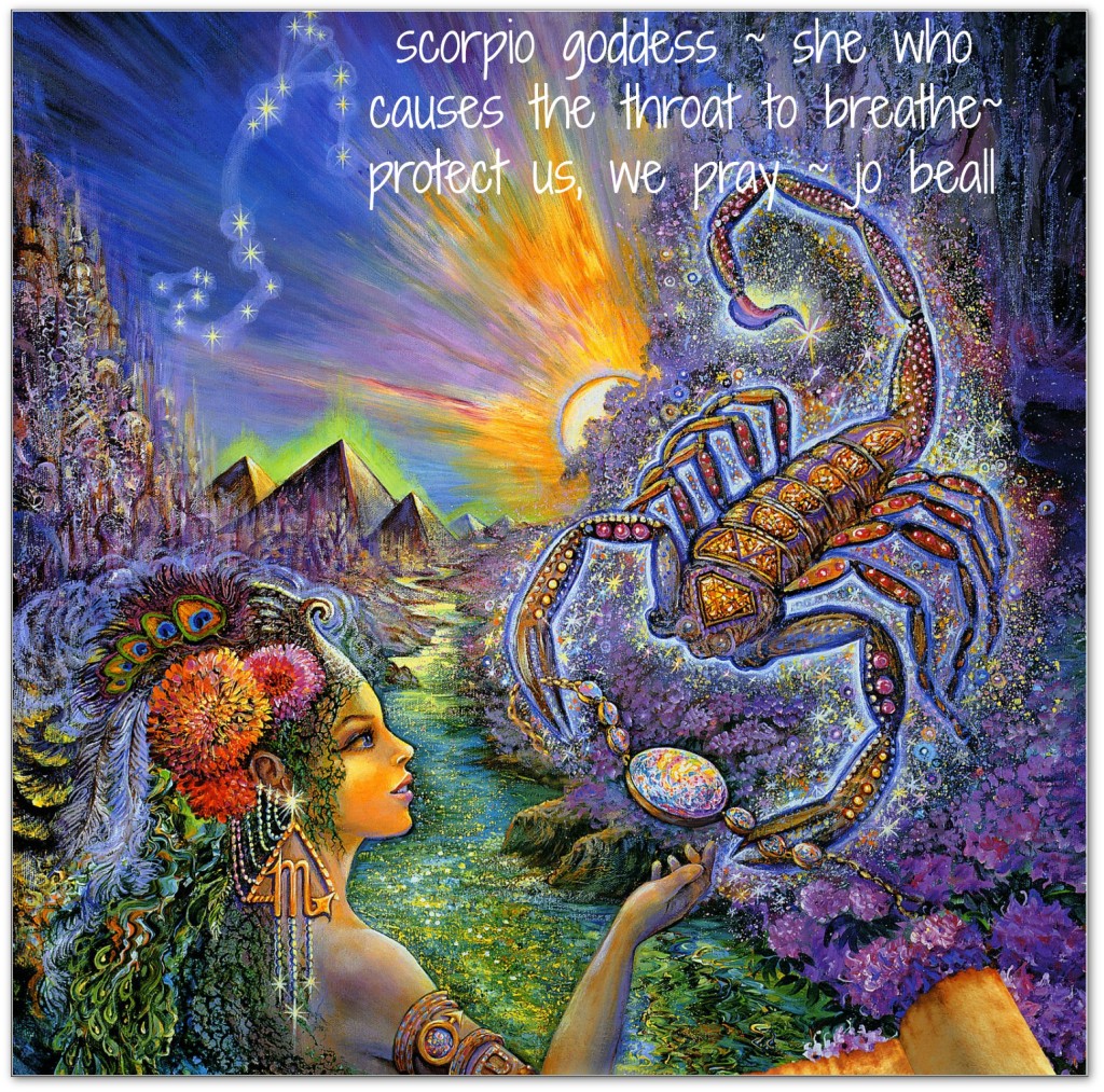 Named Journeying January 2 Scorpion Goddess