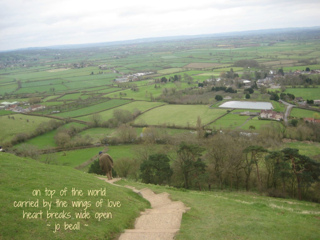 Named Journeying June 23 Top of Tor Heart Pilgrimage April 2015 010