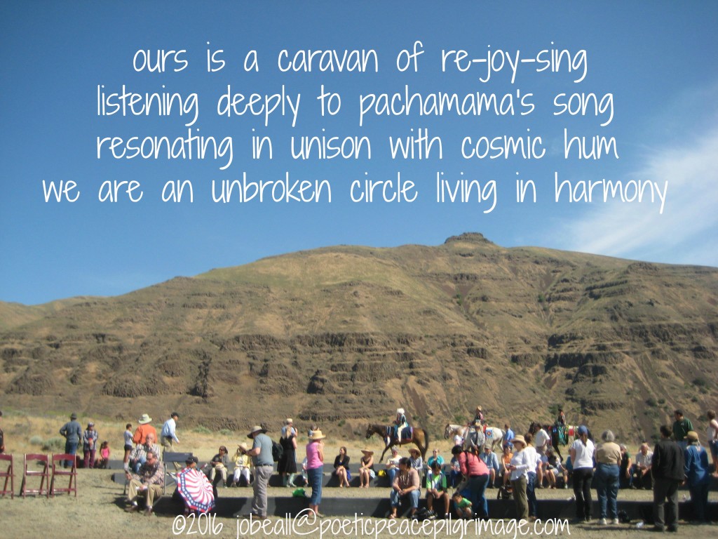 Named Jocund July 13 Confluence Caravan of Re-Joy-Sing Confluence Dedication at Chief Timothy 019