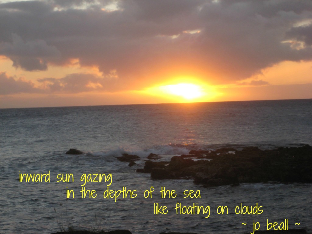 Named Descending Dec 5 Kaua'i 11-29-14 Beach 005 Sun Gazing